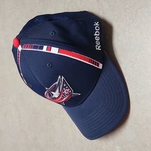 Reebok Center Ice Collection Columbus Blue Jackets Flex-fit Hat